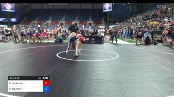 112 lbs Rnd Of 64 - Addy Jackson, Arkansas vs Sevanna Aguirre, Arizona