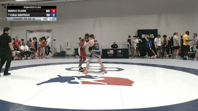 60 kg Champ. Rd Of 32 - Marlo Clark, Indiana RTC vs Cole Gentsch, Eagle Wrestling Club
