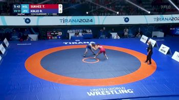 59 kg Finals 1-2 - Tserenchimed Sukhee, Mongolia vs Risako Kinjo, Japan