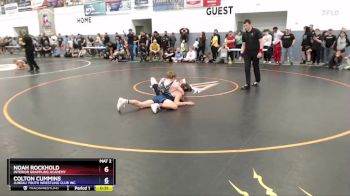 132 lbs Cons. Semi - Colton Cummins, Juneau Youth Wrestling Club Inc. vs Noah Rockhold, Interior Grappling Academy