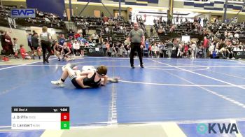 64 lbs Rr Rnd 4 - Jackson Griffin, Choctaw Ironman Youth Wrestling vs Declan Lambert, Husky Wrestling Club