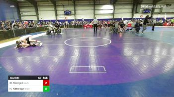 112 lbs Round Of 16 - Caiden Skidgell, Maine Trappers vs Harry Kittredge, South Side WC