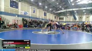 160 lbs Semis (4 Team) - Thierry Terrell, Bloomington South vs Evan Gordon, Noblesville