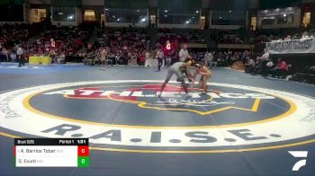 126-4A/3A Quarterfinal - Acxel Barrios Tobar, Paint Branch vs Stephen Exum, Dr. Henry A. Wise, Jr.