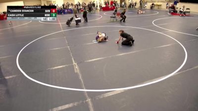 10U - 56 lbs Champ. Round 1 - Camden Stancer, Rogers Area Youth Wrestling Club vs Cash Little, MN Elite Wrestling Club