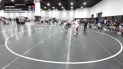 215 lbs Levi Bussey, California Red vs Matthew Kowalski, Ohio Scarlet