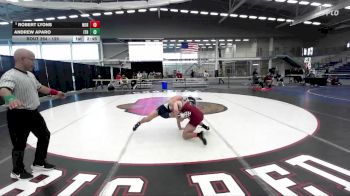 125 lbs Cons. Round 3 - Robert Lyons, Norwich vs Andrew Aparo, Ithaca