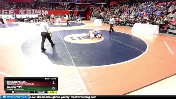 1A 126 lbs Cons. Round 2 - Danny Tay, Colfax (Ridgeview) vs Brenden Rayl, Belleville (Althoff Catholic)