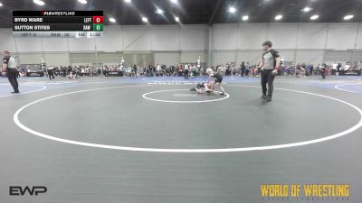 55 lbs Rr Rnd 3 - Byrd Ware, Leftovers 9U vs Sutton Stites, RAW Wrestling Club 9U