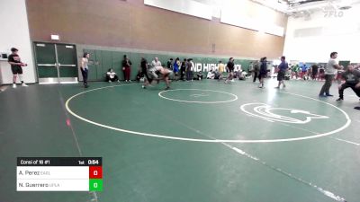 170 lbs Consi Of 16 #1 - Aldo Perez, Eagle Rock vs Noah Guerrero, Upland