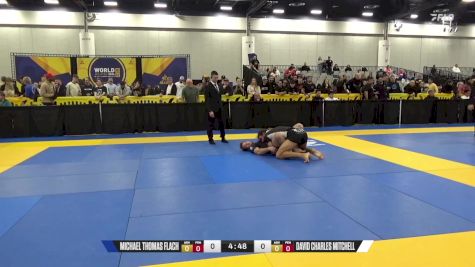 David Charles Mitchell vs Michael Thomas Flach 2024 World IBJJF Jiu-Jitsu No-Gi Championship