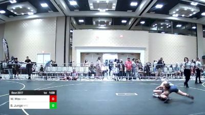 83 lbs Quarterfinal - William Max, Savage House WC vs Beau Junge, Mtc