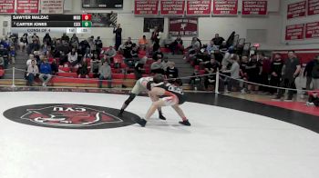 144 lbs Consi Of 4 - Sawyer Malzac, Middlebury vs Carter Jones, Essex