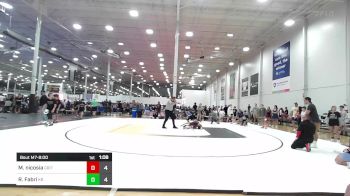 83 lbs Rr Rnd 1 - Michael Nicosia, Grit Mat Club vs Rocco Fabri, Kraken Blue