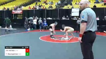 170 lbs Semifinal - Will Harmon, Unattached 45 vs Tanner Baumgartner, Unattached 89