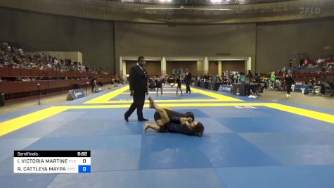 ILLYAUNA VICTORIA MARTINEZ vs REINA CATTLEYA MAYPA 2024 Pan IBJJF Jiu-Jitsu No-Gi Championship