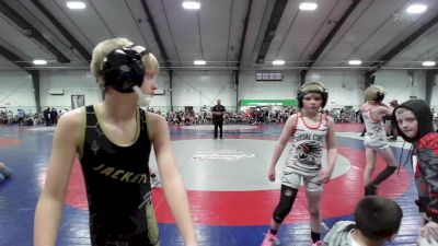 80 lbs Semifinal - Asher Watson, Social Circle USA Takedown vs Grant Vandezande, Rockmart Takedown Club