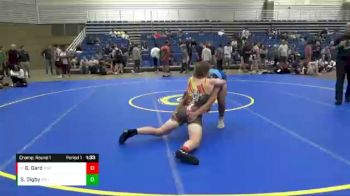 155 lbs Champ. Round 1 - Greyson Gard, Rochester Wrestling Club vs Seth Digby, Brunson