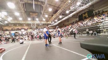 160-HWT lbs Quarterfinal - Rael Morris, Harrah Little League Wrestling vs Major Doonkeen, Standfast