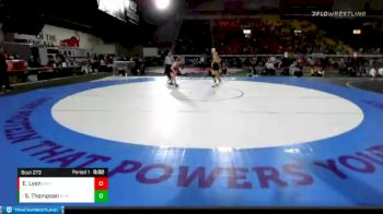 4A 152 lbs Cons. Round 2 - Seiya Thompson, Bishop Kelly vs Eli Lyon, Moscow