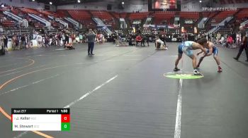 140 lbs Champ. Round 3 - Jak Keller, Rockford vs Mason Stewart, Detroit Catholic Central