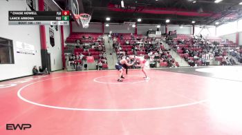190 lbs Cons. Round 3 - Chase Howell, PLAINVIEW vs Lance Arbona, PONCA CITY