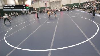 165 lbs Finals (8 Team) - Hunter Kruse, Battle Creek vs Daren Vodicka, David City