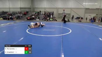 80 lbs Prelims - Domenic Munaretto, Team USA vs Caleb Crawford, Team Tulsa NDT