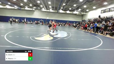 197 lbs Consi Of 16 #2 - Bruce Clark, Bridgewater vs Anthony Mears, Southern Maine