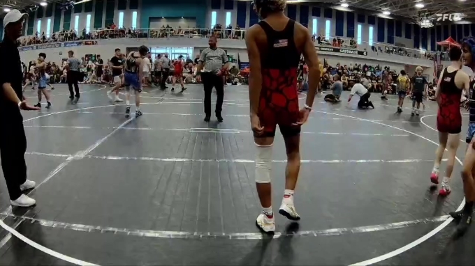 120 lbs Round 4 (6 Team) - Connor Barnes, Applied Pressure vs Amir ...