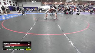 184 lbs 7th Place Match - Jackson King, Dickinson State (N.D.) vs Trevor Stuyvenberg, Indiana Tech