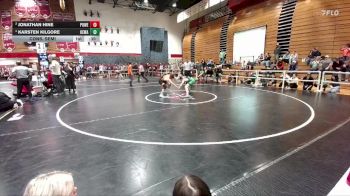 106 lbs Cons. Semi - Karsten Kilgore, Kelly Walsh vs Jonathan Hine, Powell