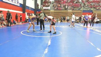 165 lbs Quarterfinal - Nathaniel Jennings, Tahlequah Boys High School vs Lorenzo Trockel, Bixby HS Boys