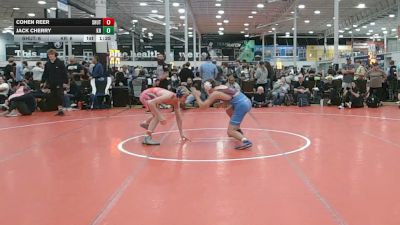 122 lbs Semifinal - Cohen Reer, Team Shutt - HSC vs Jack Cherry, Kraken - HSC
