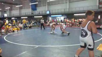 108 lbs Round 1 (8 Team) - Quinn Ivey, Stronghold - Gold vs Cooper Ledbetter, Alabama Elite - Black&nbsp;