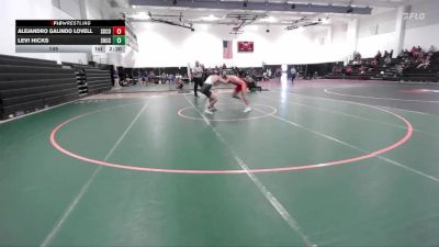 149 lbs Round 1 (16 Team) - Alejandro Galindo Lovell, Skyline College vs Levi Hicks, Shasta Community College