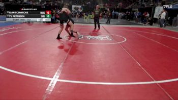 132 lbs Cons. Round 4 - Ty Petersen, Shelley vs Eian Schwecke, Moscow
