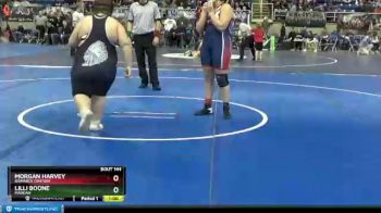 250 lbs Cons. Round 2 - Lilli Boone, Mandan vs Morgan Harvey, Bismarck Century