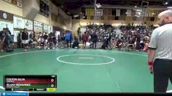 138 lbs 7th Place Match - Elijah Benavidez, Paloma Valley vs Colton Silva, Oakdale