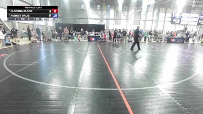 12U Girls - 59 lbs 3rd Place Match - Amelia Thiel, OH vs Aaliyah Gutierrez, CO