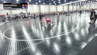 132 lbs Consi Of 8 #2 - Gabriel Rodriguez, Eagle Wrestling Club vs Davi Moret, Cowboy Wrestling Club