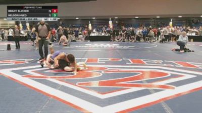 138 lbs Consi Of 32 #1 - Brady Slicker, PA vs Nelson Hued, FL