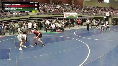 160 lbs Quarterfinal - Bryson Ferguson, Carbon Wrestling vs Grady Jacobsen, JWC