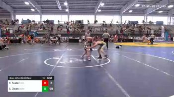 150 lbs Prelims - Caleb Foster, Team Bro Elem vs Steve Olsen, Ride Out Wrestling Club