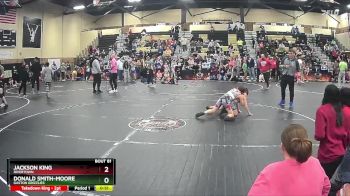 95 lbs Cons. Round 3 - Jackson King, Rivertown vs Donald Smith-Moore, Gaston Grizzlies