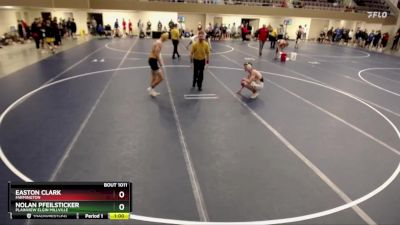 160B Round 1 - Easton Clark, Farmington vs Nolan Pfeilsticker, Plainview Elgin Millville