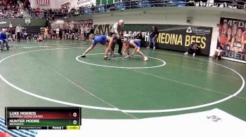 106 lbs Cons. Round 2 - Hunter Moore, Brunswick vs Luke Mokros, Olentangy (Lewis Center)