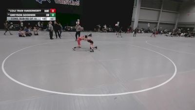 75 lbs Cons. Sub-rd Of 16 - Cole Train Vanderwerff, B.A.M. Training Center vs Greyson Goodwin, Izzy Style Wrestling