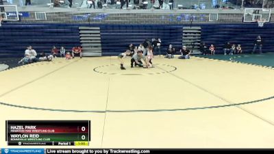 40 lbs Quarterfinal - Hazel Park, Mountain Man Wrestling Club vs Waylon Reid, Bonneville Wrestling Club