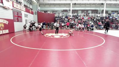 106 lbs Round Of 32 - Andres Garcia, Cardinal Gibbons vs Elliot David, St. John's School